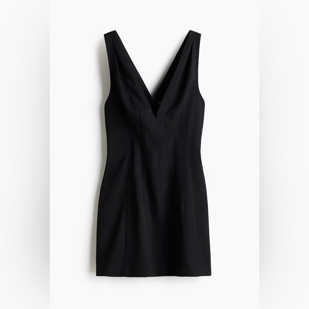 NWT H&M V Neck Dress - Picture 3 of 3